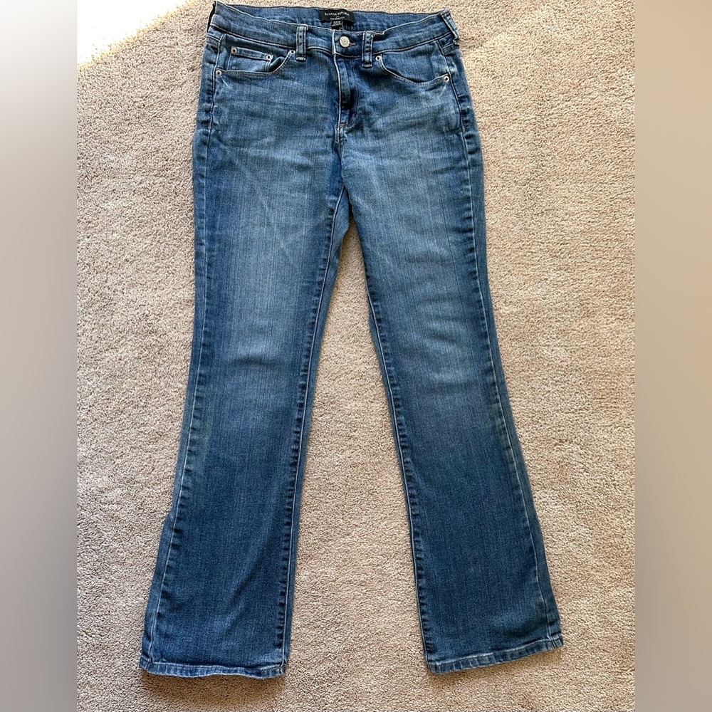 Banana Republic Women's Boot Cut Jeans in Blue